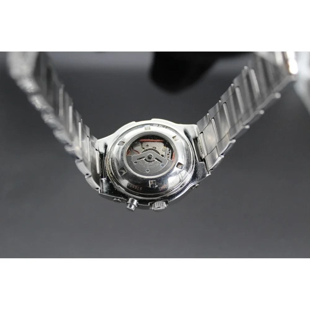 Seiko Kinetic 100M Men's 40mm Watch Original Bracelet New Capacitor